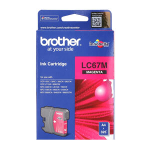 Brother ink original cartridge magenta LC 67
