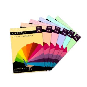 Cascade A4 80Gsm Bright Lemon (500)